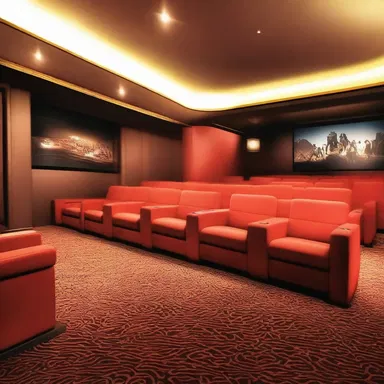 The cinema offers an enticing promotion where you can watch movies through hire-purchase, paying for your tickets in easy monthly installments.