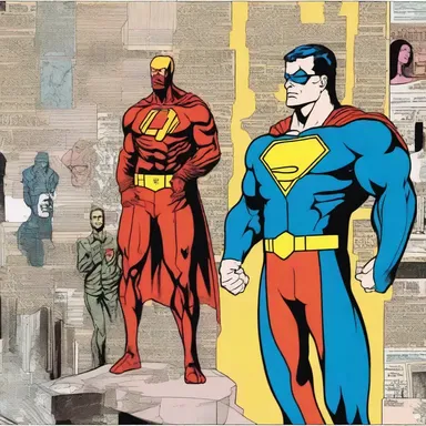 The superhero comic series showcased the struggles of an irredentist character seeking to reunite their fragmented nation.