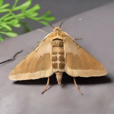 Why did the tussah moth start a fashion line? Because it wanted to show off its brownish silk!