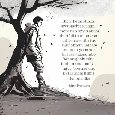 In the novel, the main character's perseverance through adversity motivates the readers to root for them.