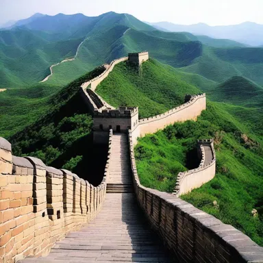 The construction of the Great Wall of China exhibited the Chinese civilization's understanding of permeability in defense strategies.