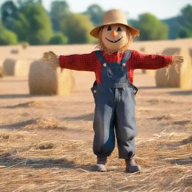 Why did the scarecrow become distraught? Because all of its hay friends were disappearing!