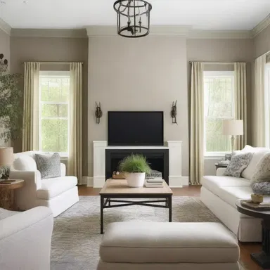The interior designer noticed that the homeowner looked distraught upon seeing the final result of the renovated living room.