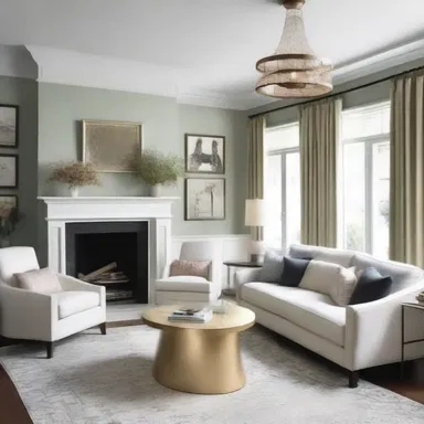 The interior designer noticed that the homeowner looked distraught upon seeing the final result of the renovated living room.