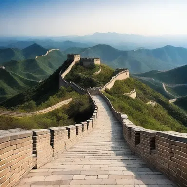 The construction of the Great Wall of China was done haphazardly, without careful planning or organization.