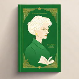 An elegant, high-quality book cover in a digital art style