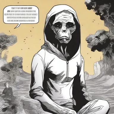 The graphic novel presented deep and ponderable questions about the nature of humanity and existence.