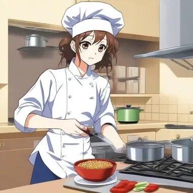 The main character in the anime series was a skilled cook who relied on the dicer to prepare meals in a flash during intense cooking battles.