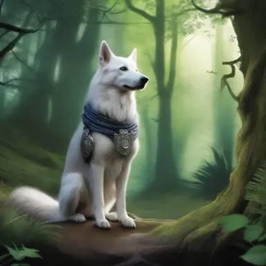 In the magical world of the fantasy novel, mystical creatures are often employed as watchdogs to protect sacred places from intruders.