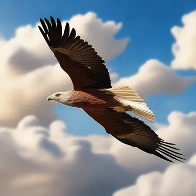 In the movie, the eyas was depicted as a majestic creature learning to soar through the skies.
