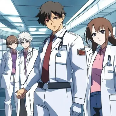 In the popular anime series 'Medical Warriors,' the protagonist battles against powerful cross infections that threaten the lives of patients in a futuristic hospital.