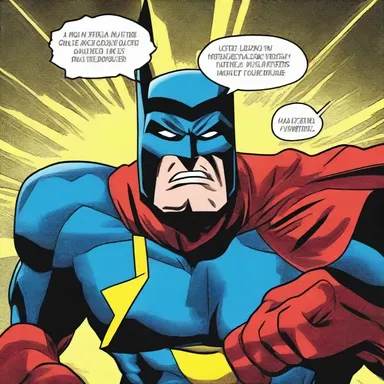 In the comic book, the superhero's wroth expression revealed his anger towards the supervillain.