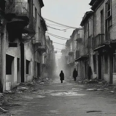 The novel's depiction of a decaying society highlights the morbidity of its characters and their self-destructive behavior.