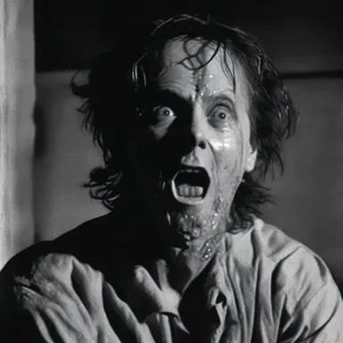 The horror movie captured the morbidity of the protagonist's mind as he descended into madness and despair.