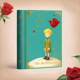 A digital art image of the book 'The Little Prince', with a unique twist