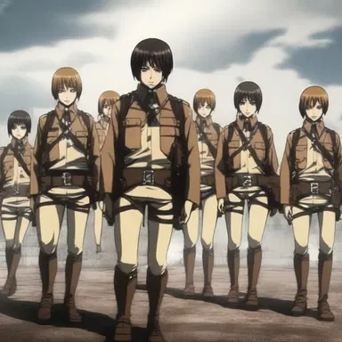 In the anime series 'Attack on Titan', the military authorities decide to enforce budget cuts, leaving the soldiers ill-equipped to battle the Titans.