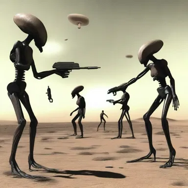 The alien species had developed a weapon capable of demoralising entire populations, leaving them vulnerable to invasion.
