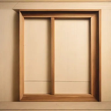 The artist used a carpenter's square to draw precise angles in their architectural painting.
