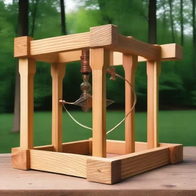 In the mystical realm, the carpenter's square possessed magical powers that could shape reality with just a touch.