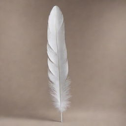 An extraordinary architectural design in the form of a feather, displaying elegance and lightness.