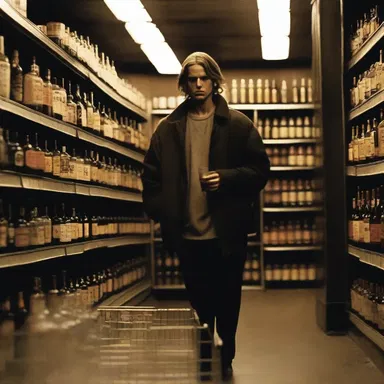 The film explores a dystopian society where the government controls the distribution of alcohol to prevent intemperate behavior.