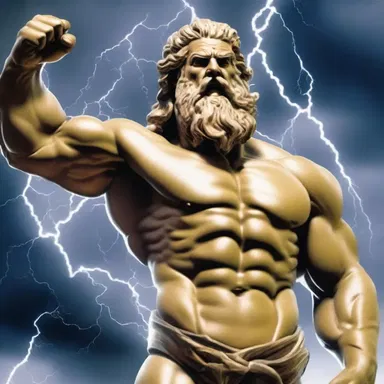 According to Greek mythology, Zeus became angry and caused intemperate storms as punishment.