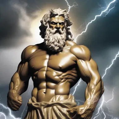 According to Greek mythology, Zeus became angry and caused intemperate storms as punishment.