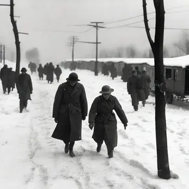 During World War II, the soldiers had to endure the intemperate conditions in the harsh winter.