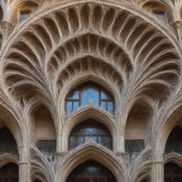 A breathtaking architecture structured as a feather blending artistry and compactness.