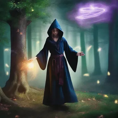 In the magical realm, the forbidden spell had problematic consequences, endangering the lives of the characters.