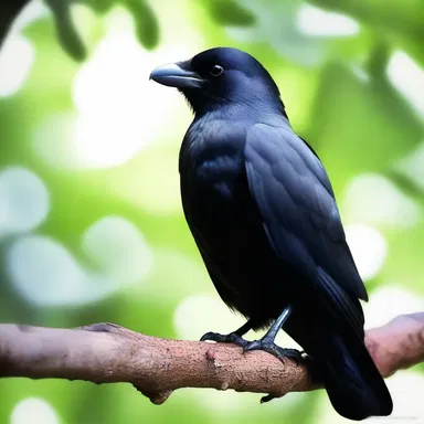 According to Greek mythology, the black-barred bird known as the crow was a messenger of the gods.