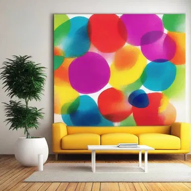 When you add vibrant colors to the decor, it will heat up the room and create a lively atmosphere.