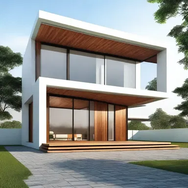 The modern style of architecture is prevalent in urban areas, while traditional designs are used to a lesser extent in rural regions.