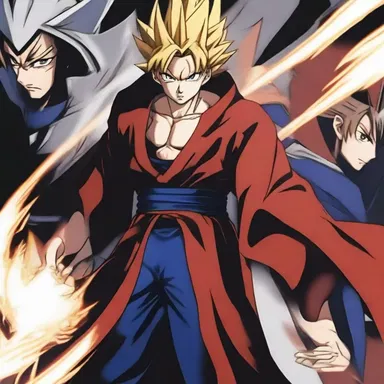In the anime series, the main character's deterrence of his enemies through his immense power became a central theme.