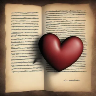 In an attempt to win her heart, he wrote her a love letter filled with poetic deterrence, warning her of the pain of a broken heart.