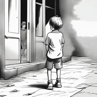 The protagonist's traumatic childhood experience became a source of deterrence, shaping his decisions and preventing him from taking risks later in life.
