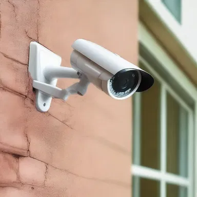 Installing security cameras can act as deterrence against potential intruders in architectural designs.