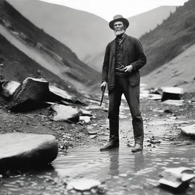 During the American Gold Rush, fool's gold was often mistaken for real gold, only to be later discovered as a worthless shit.