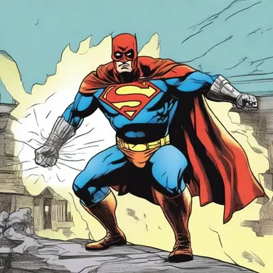 In the comic book series, the superhero's sidekick found an old artifact that turned out to be a shit with no supernatural powers.