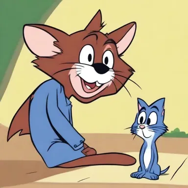 In the animated series, Tom constantly calls Jerry a little shit for outsmarting him every time.