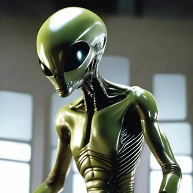 The alien leader from another galaxy insultingly called the humans stupid shits for their lack of advanced technology.