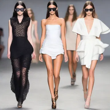 The snobby fashion critic scornfully referred to the designer's collection as a pretentious pile of shit.