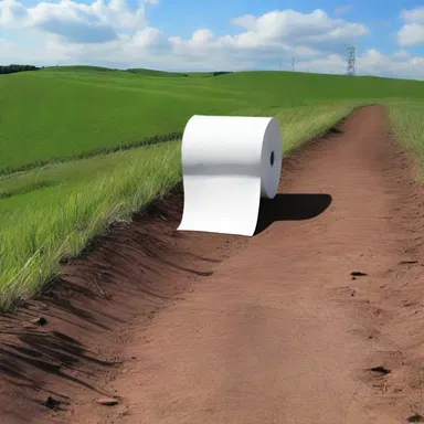 Why did the toilet paper roll down the hill? To get to the bottom, where all the shit was!