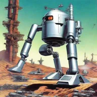 In the futuristic science fiction story, the advanced robots had the ability to shit fuel for their engines.