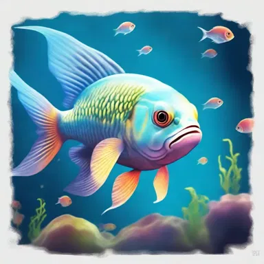 In the magical realm of Zyon, the teleost fish possessed the ability to grant wishes to those who caught them.