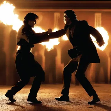 After watching the entire series, my favorite extract from the show was the epic fight scene between the protagonist and the main villain.