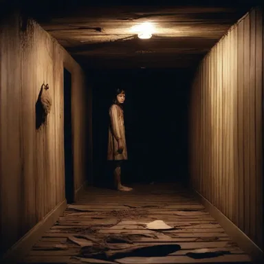 The horror movie featured a scene where the characters discovered a terrifying extract in a hidden cellar.