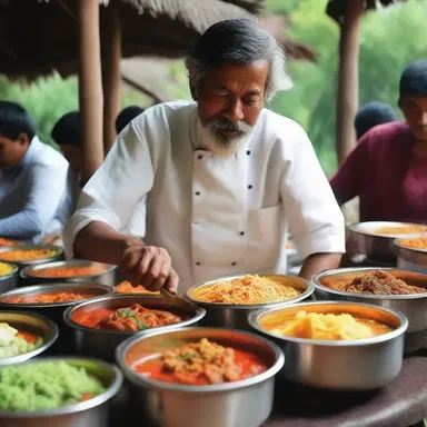 The documentary filmmaker travels to remote locations to extract the unique flavors of traditional cuisines.