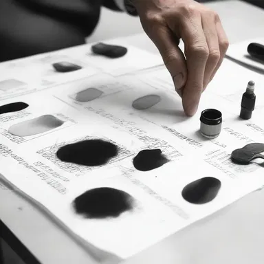 The detective carefully extracted the fingerprints from the murder weapon.