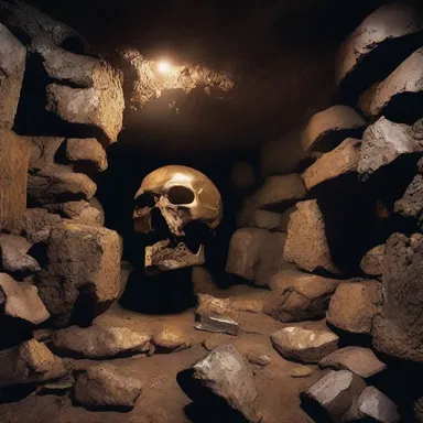 The haunted mine was said to extract precious metals from the cursed ore, resulting in terrifying consequences.